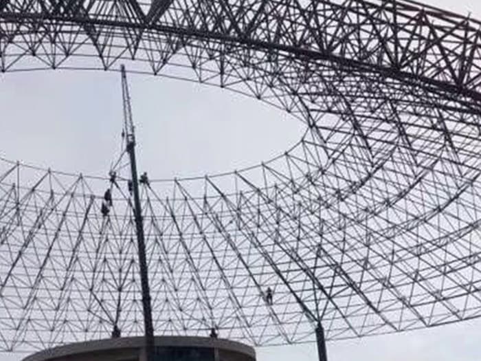 鄂尔多斯篮球馆球形网架厂家价格