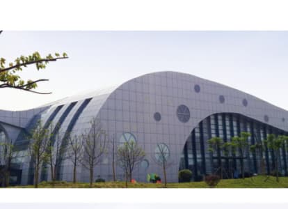 鄂尔多斯会议中心外景网架工程